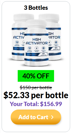 Buy HGH Activator 3 Bottles