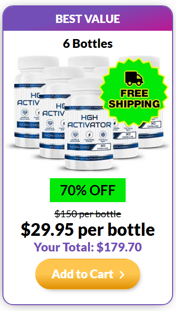 Buy HGH Activator 6 Bottles
